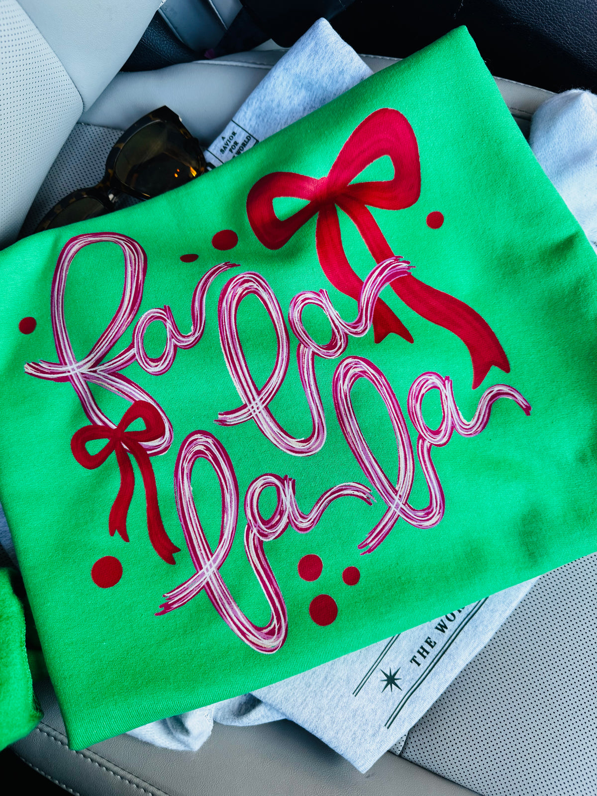 Fa La La La | Cindy Lou Pink | Crewneck Sweatshirt