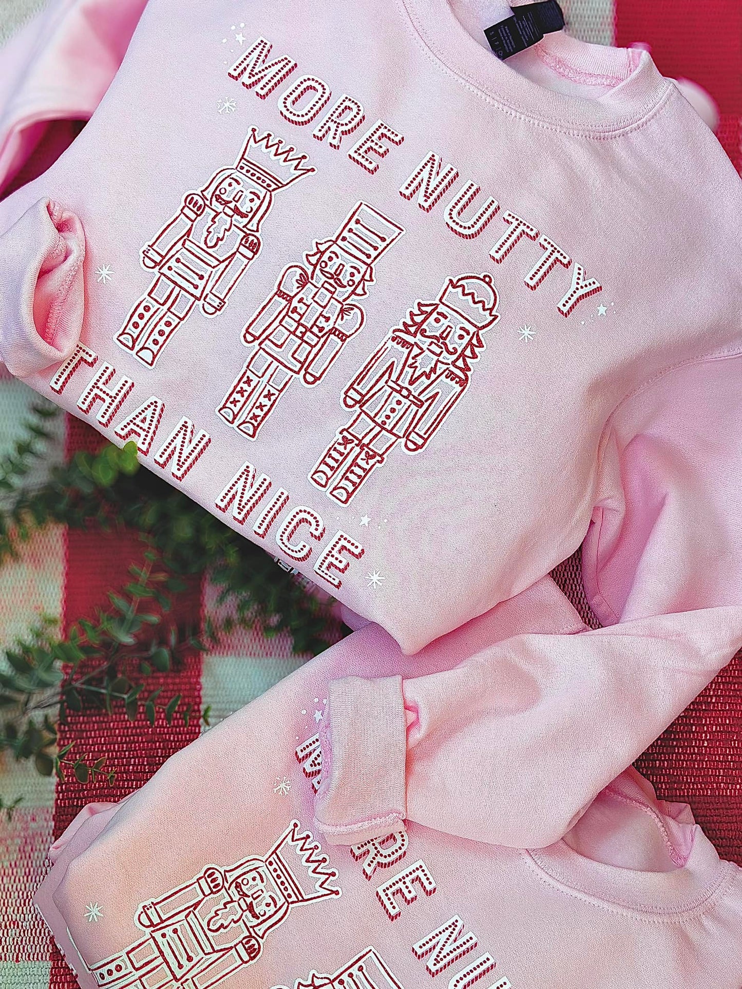 Nutty Nice | Pink | Sweatshirt