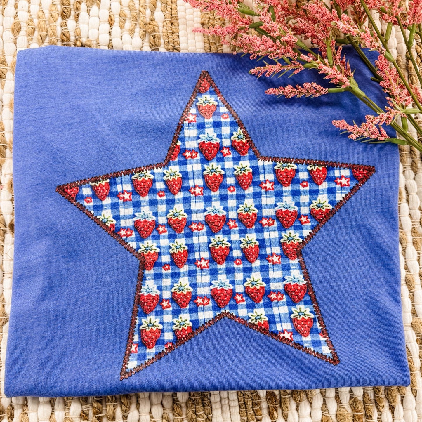 Red White & Berry | Columbia Blue | Short Sleeve
