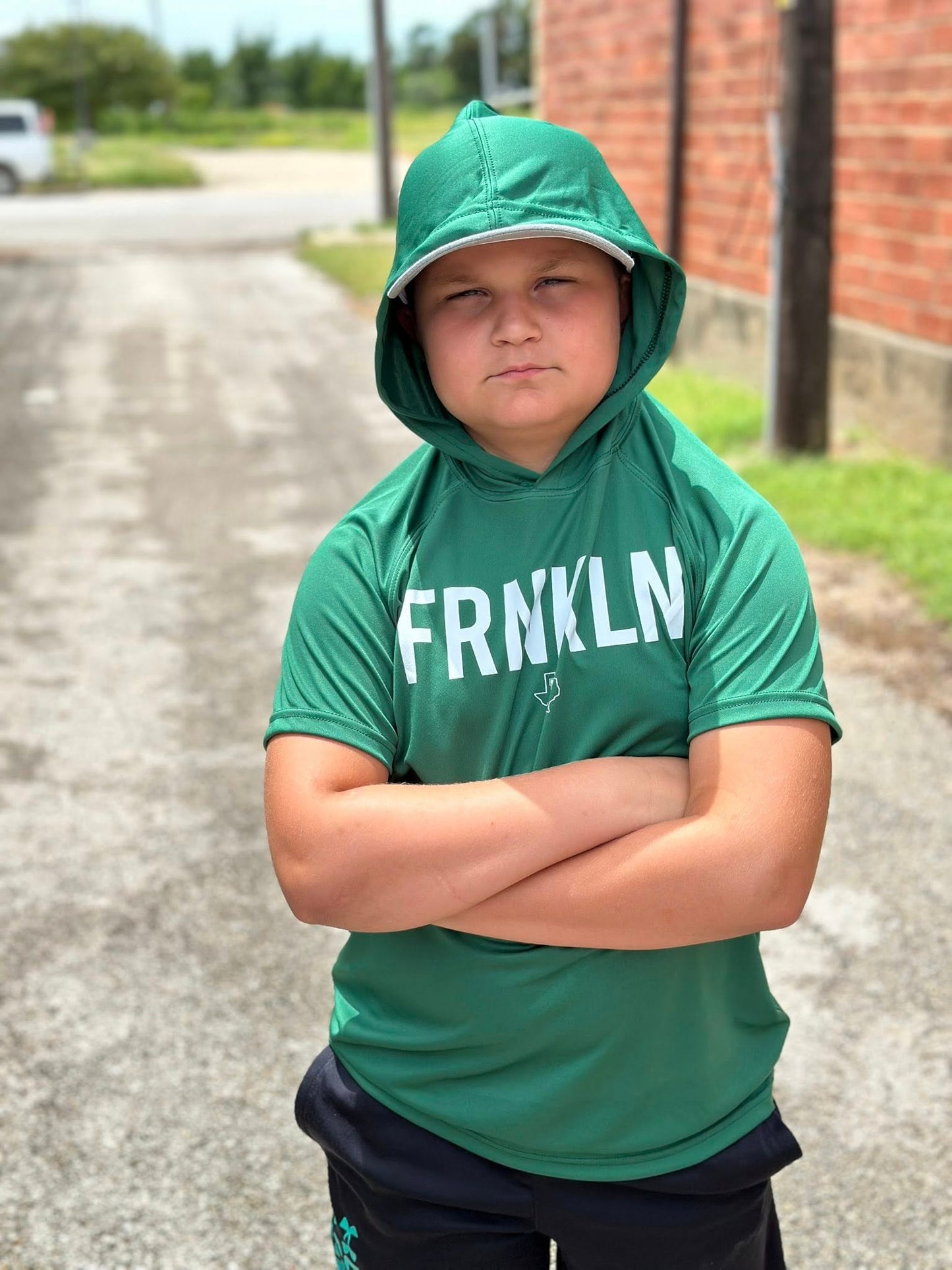 FRNKLN | Forest | Short Sleeve Hooded Tee