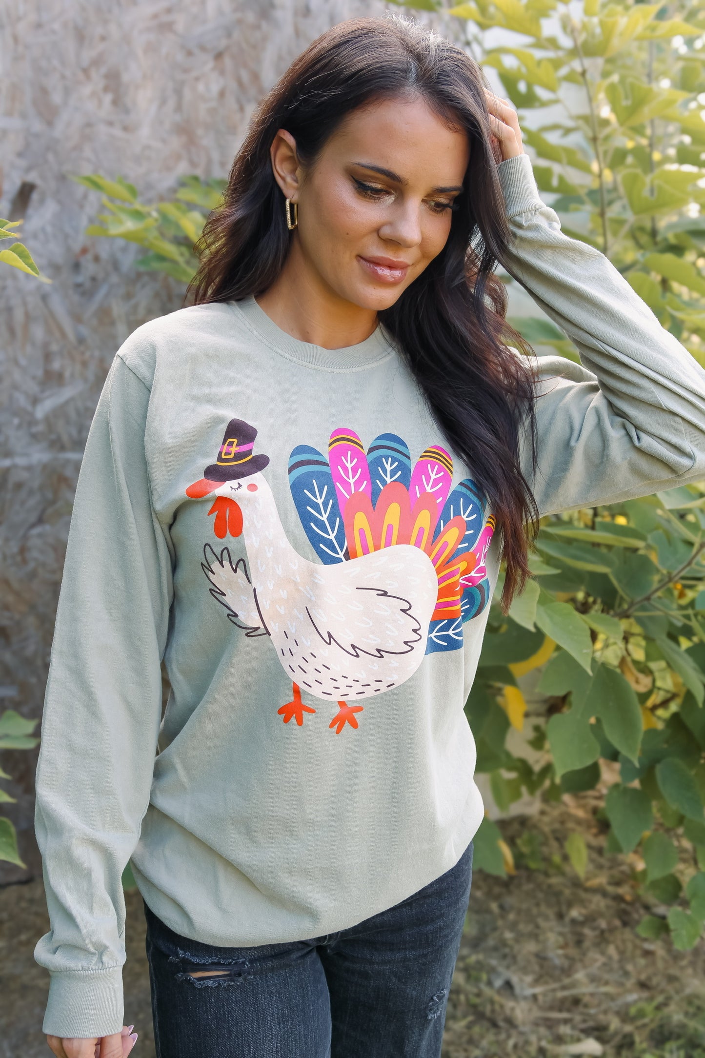 Ms Gobbleworth | Sandstone | Long Sleeve