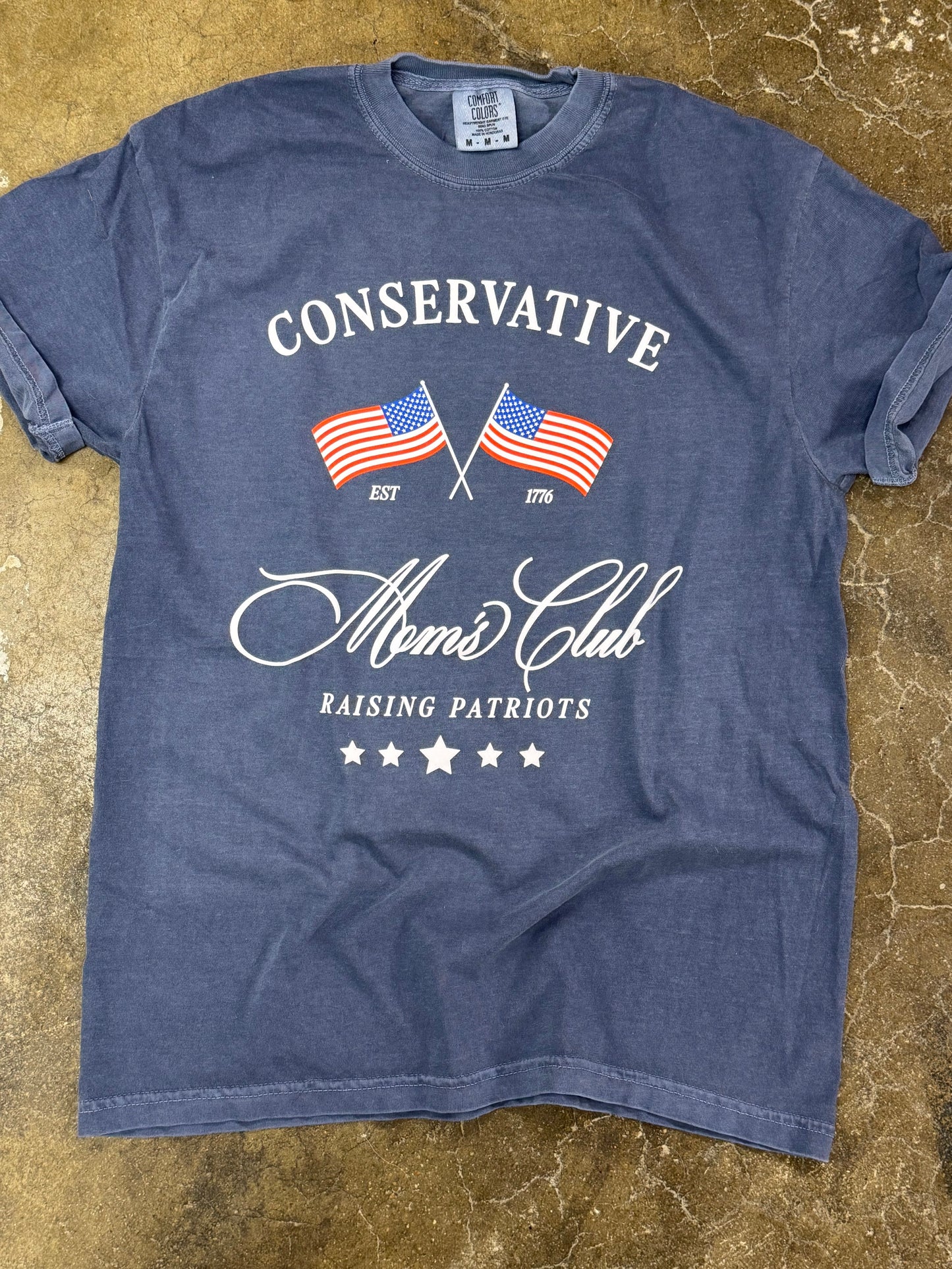 Conservative Mom's Club | Denim | Short Sleeve