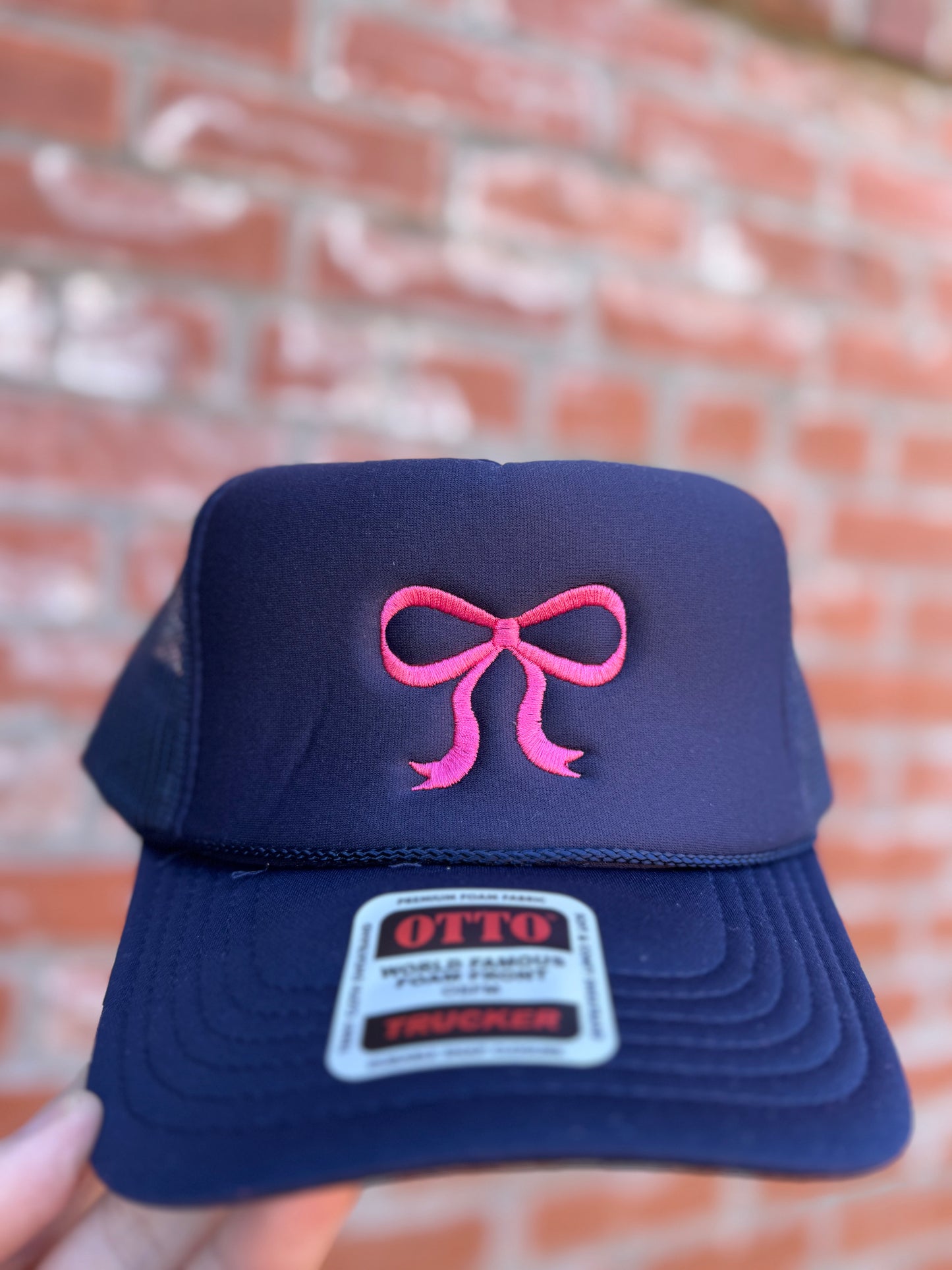 Bow | Embroidered | Trucker Hat