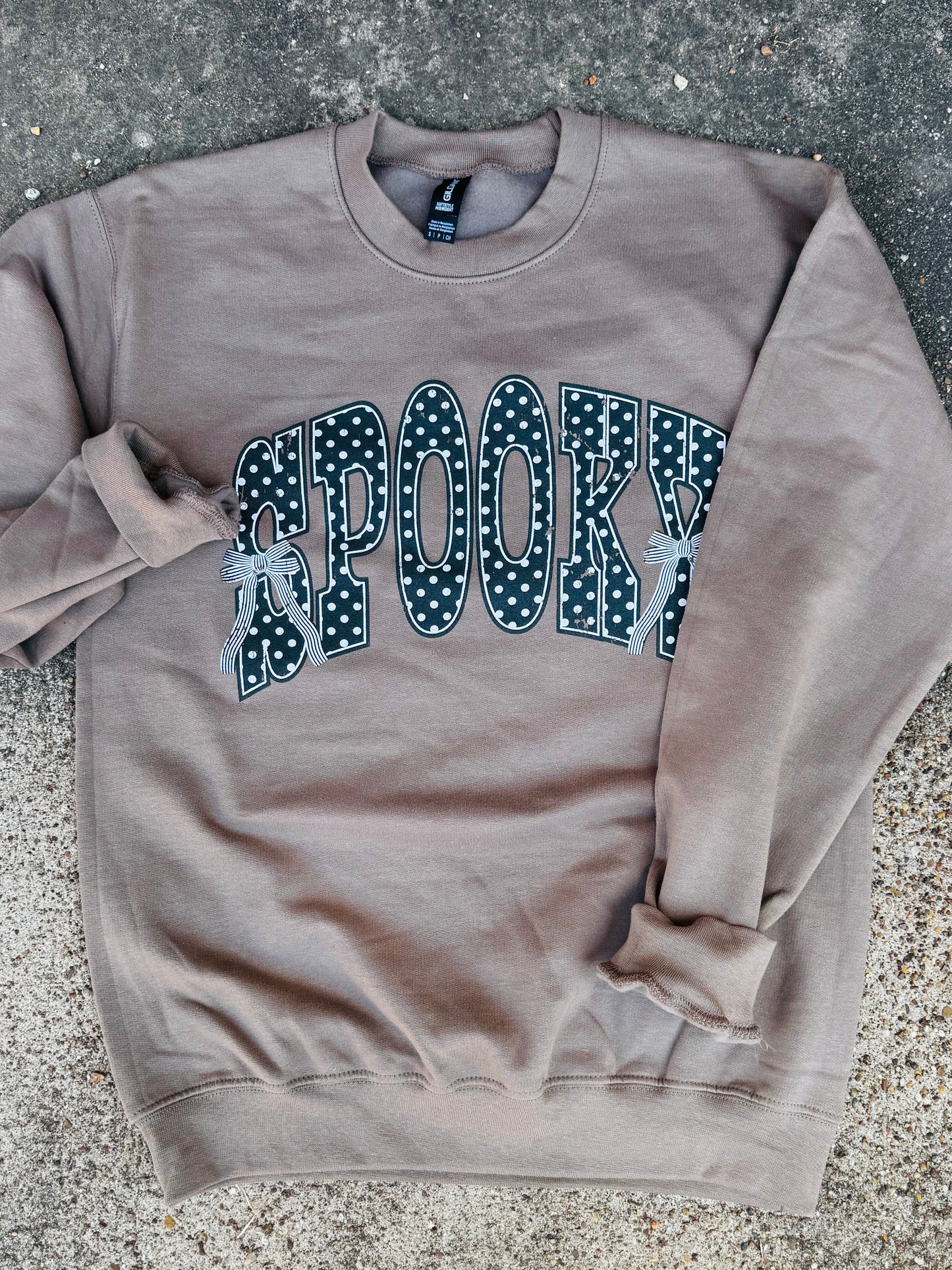 Sweatshirt Spooky | Brown | Sweatshirt