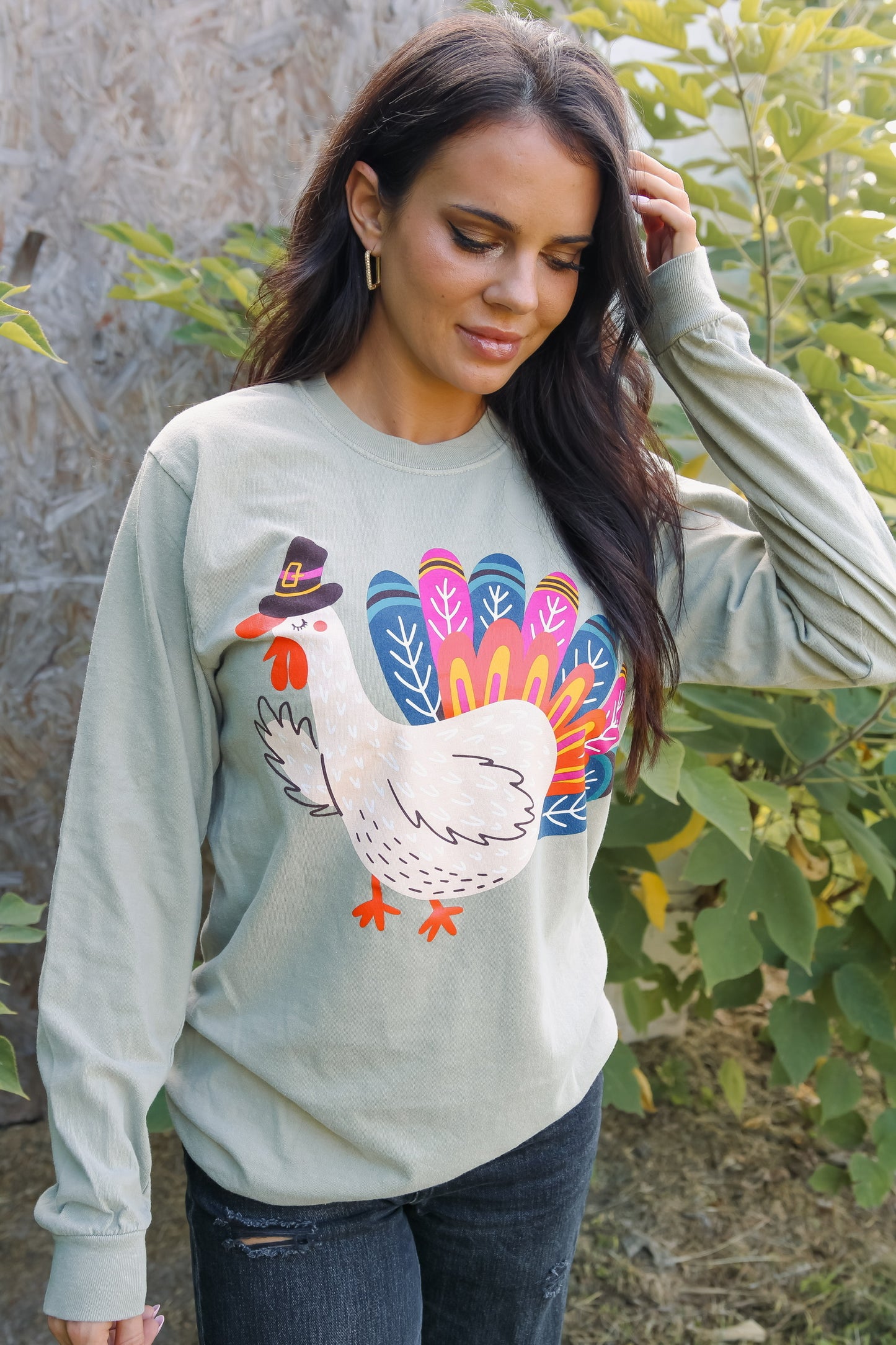 Ms Gobbleworth | Sandstone | Long Sleeve