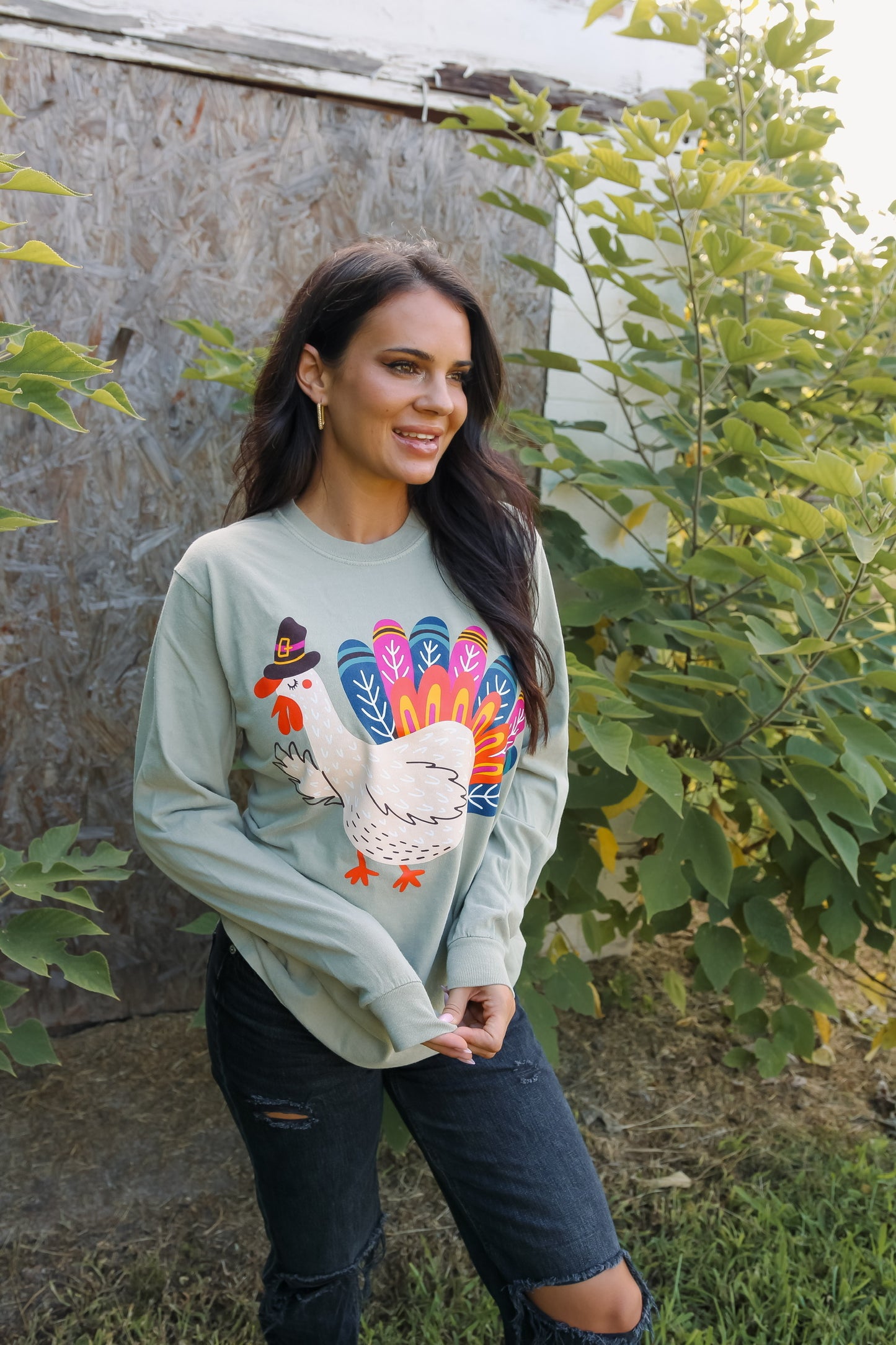 Ms Gobbleworth | Sandstone | Long Sleeve
