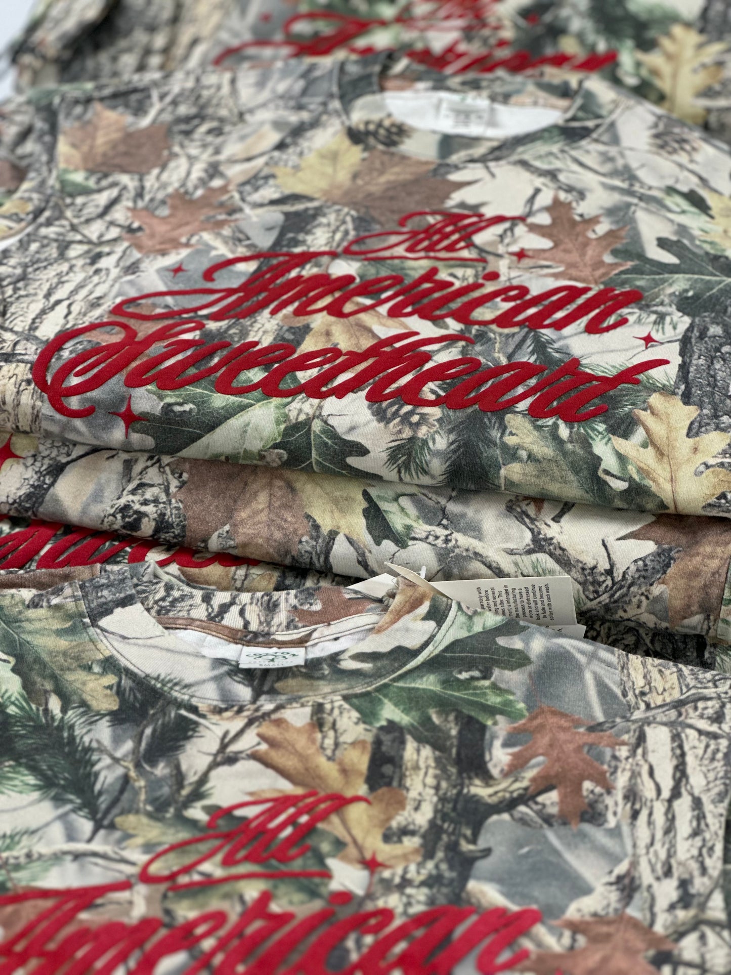 All American Sweetheart | Camo | Boyfriend Sleeveless Tee