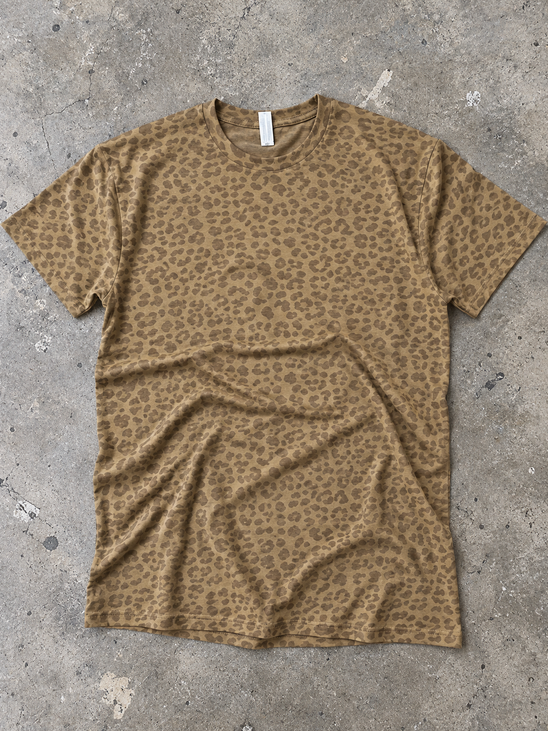 Leopard short sleeve tee