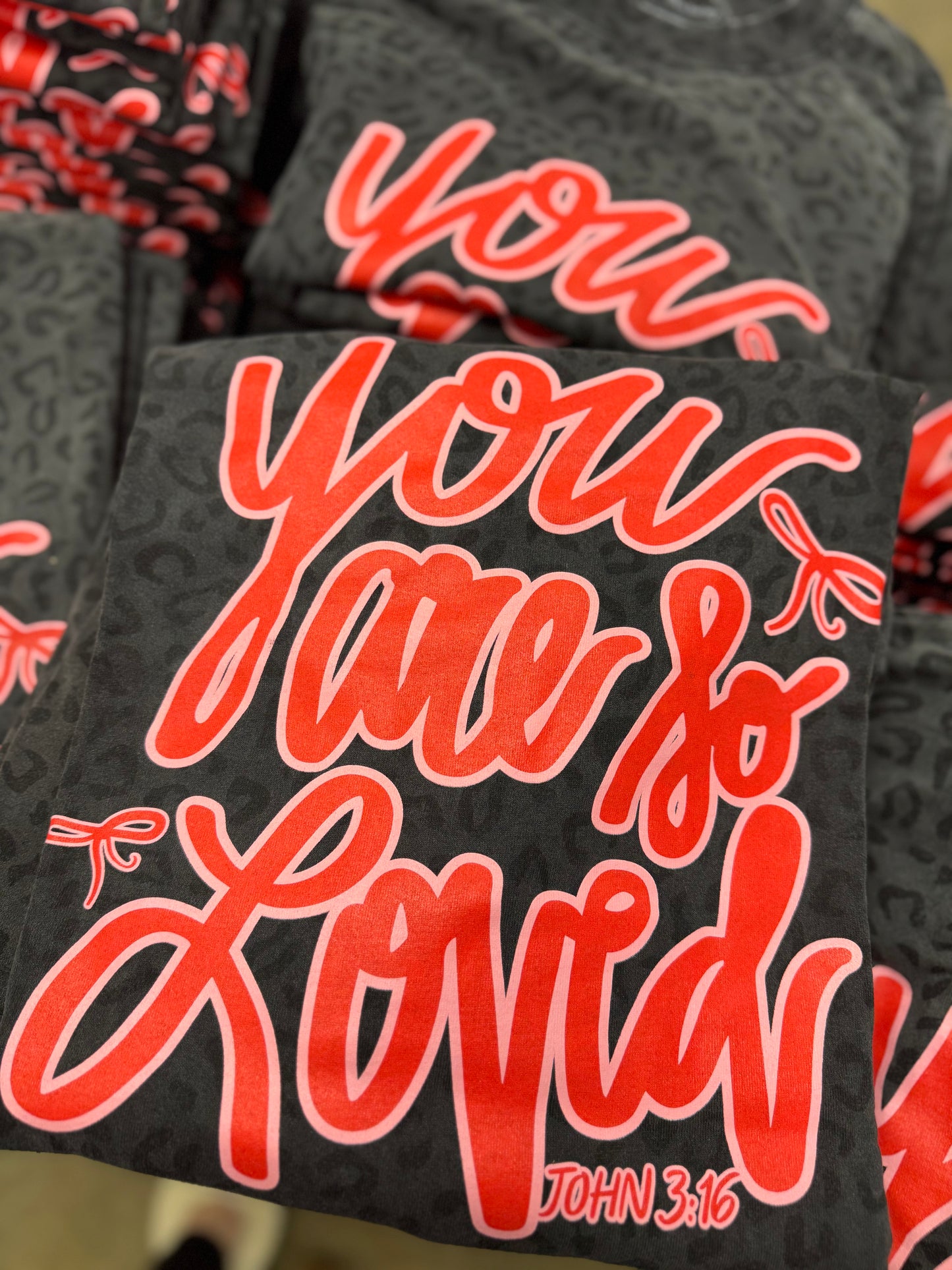 So Loved | Black Leopard | Short Sleeve