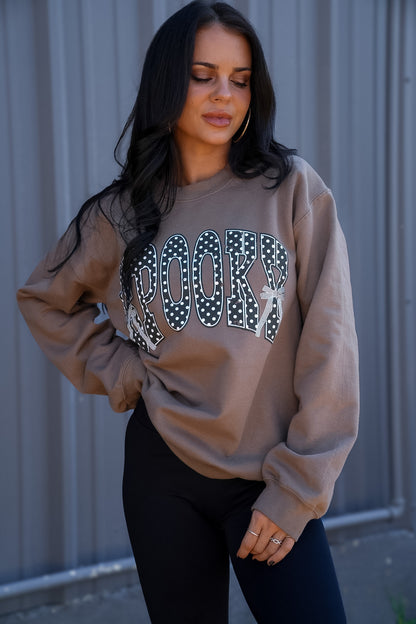 Sweatshirt Spooky | Brown | Sweatshirt