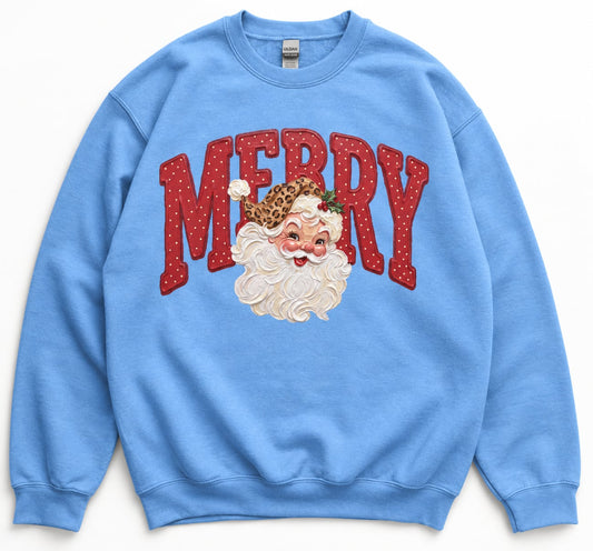 Merry Santa | Crewneck Sweatshirt