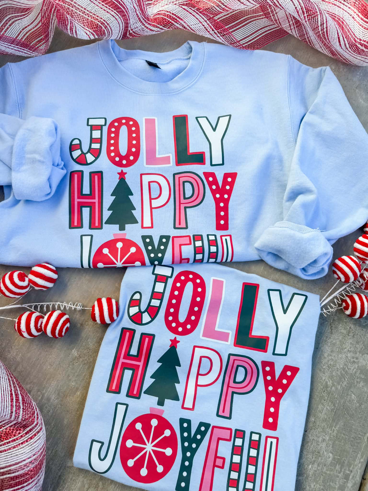 Jolly Happy Joyful | Short-sleeve Tee