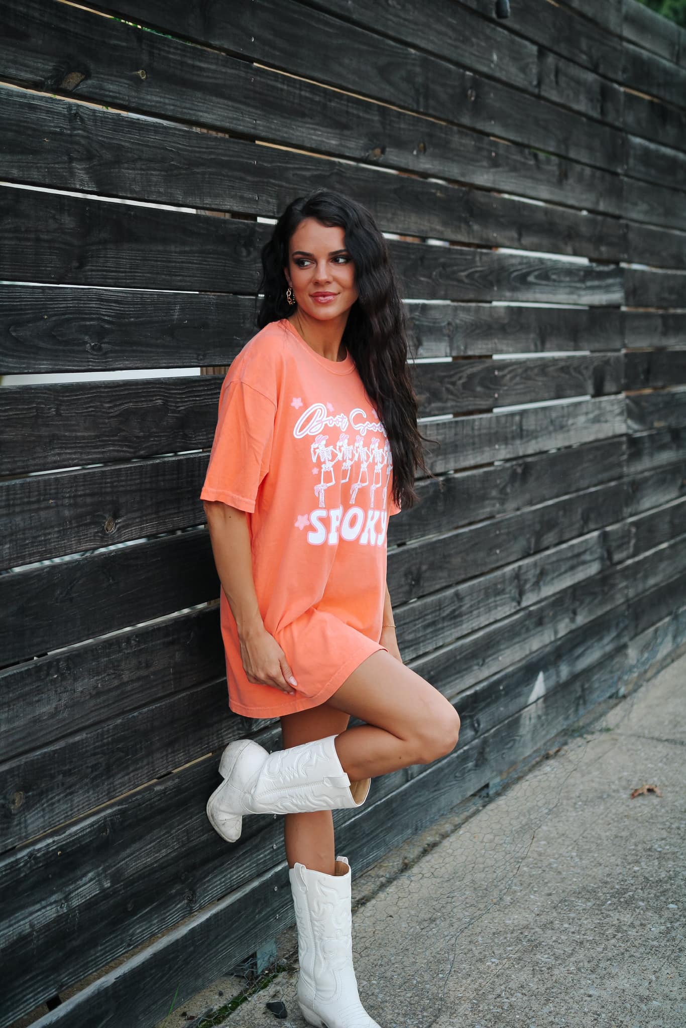 Boot Scootin Spooky | Melon | Short Sleeve Tee