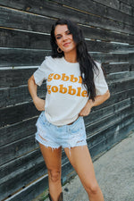 Load image into Gallery viewer, Gobble Gobble | Vintage White | Short Sleeve Tee
