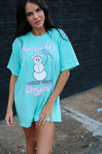 Load image into Gallery viewer, Rowdy Howdy Christmas | Mint | Short Sleeve

