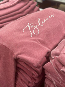 Believer | Vintage Crimson | Vintage Fleece