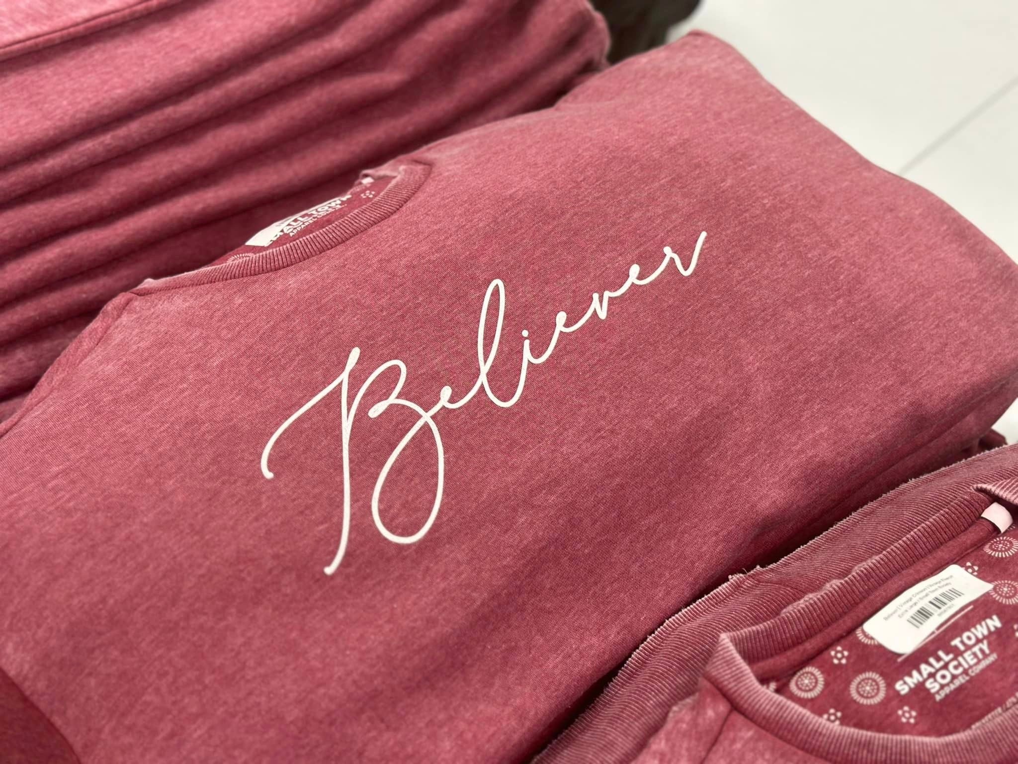 Believer | Vintage Crimson | Vintage Fleece