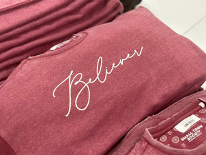 Believer | Vintage Crimson | Vintage Fleece