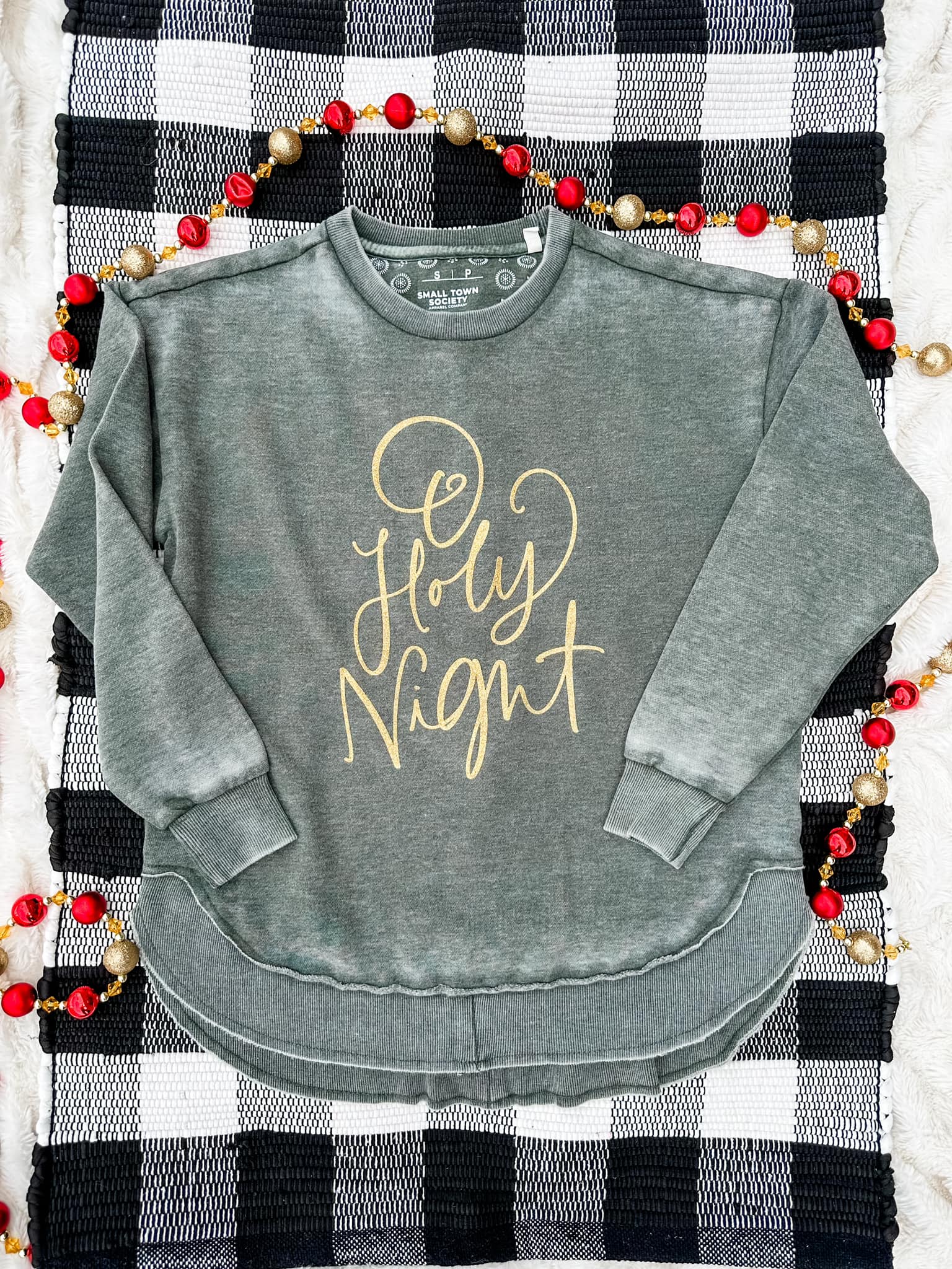Oh Holy Night | Vintage Green | Vintage Fleece