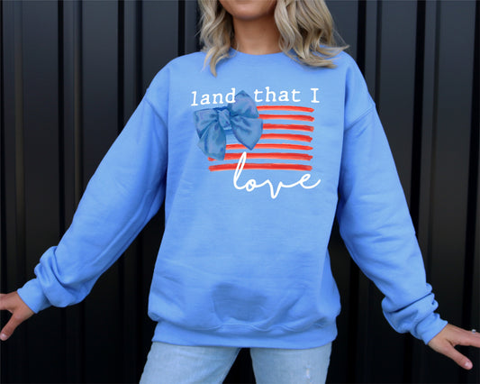 Land That I Love | Carolina Blue | Sweatshirt