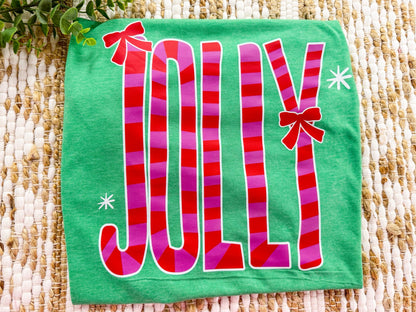 Bold & Bright Jolly | Green | Short Sleeve Tee