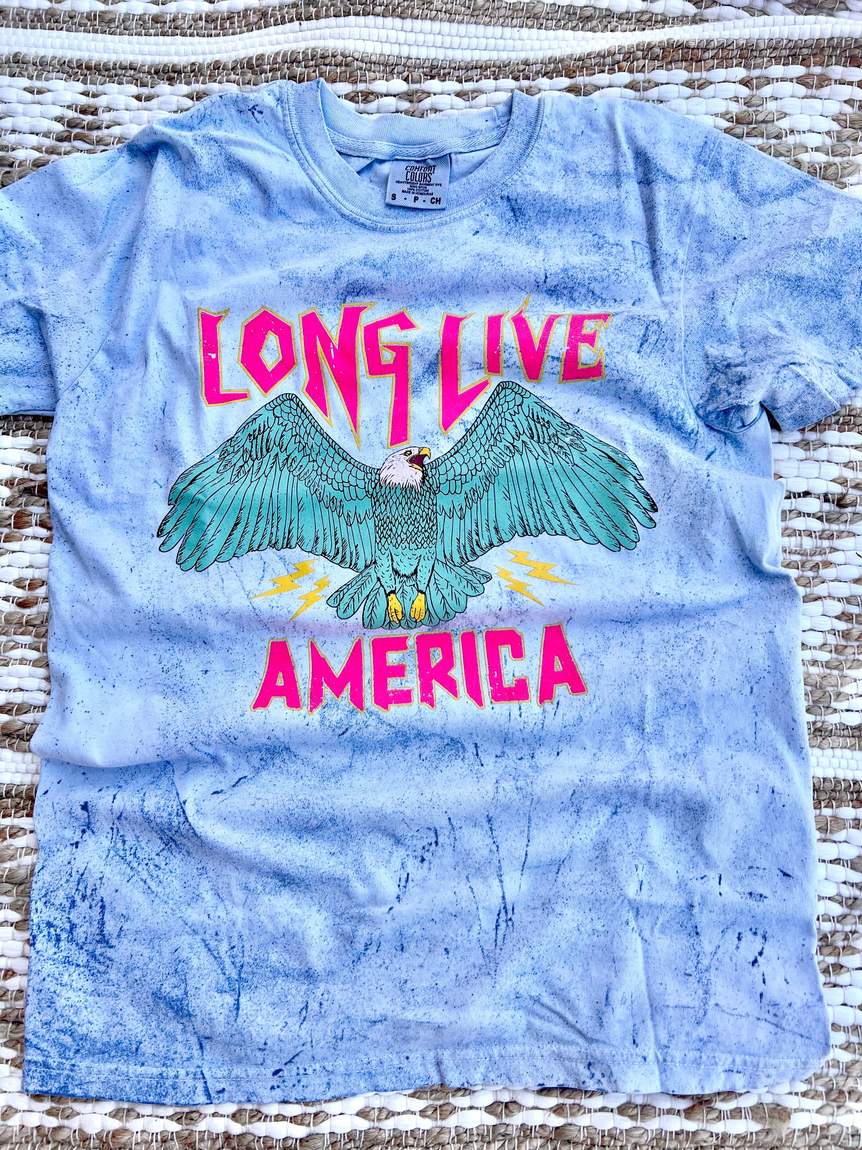 Long Live America | Ocean | Short Sleeve