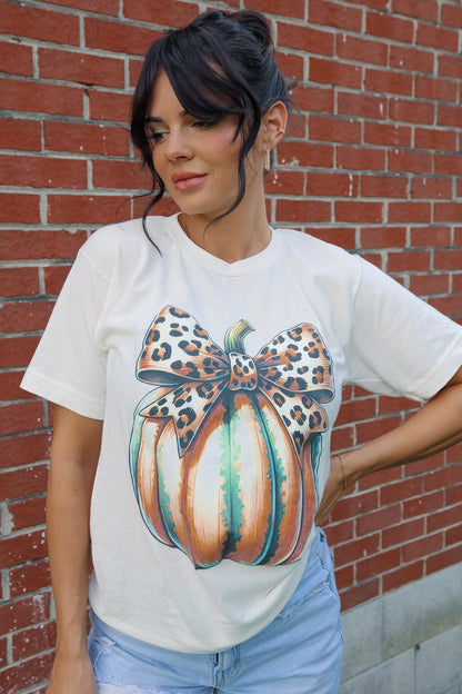 Leopard Pumpkin | Vintage | Short Sleeve