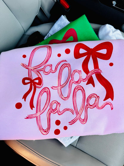 Fa La La La  | Crewneck Sweatshirt