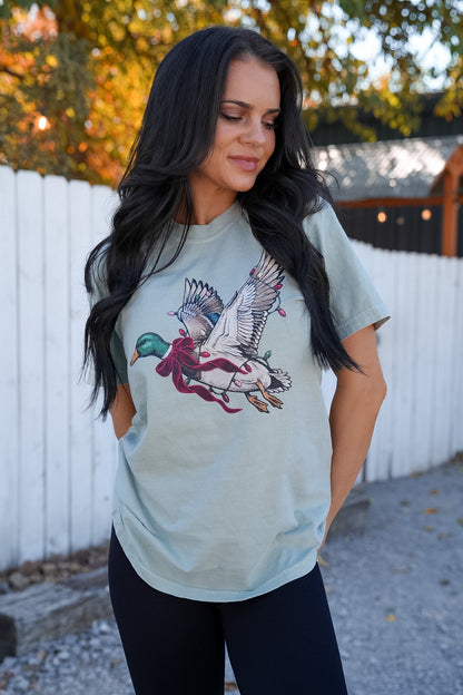 Merry Mallard | Bay | Short Sleeve Tee