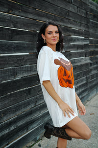 Howdy Pumpkin | Vintage White | Short Sleeve Tee