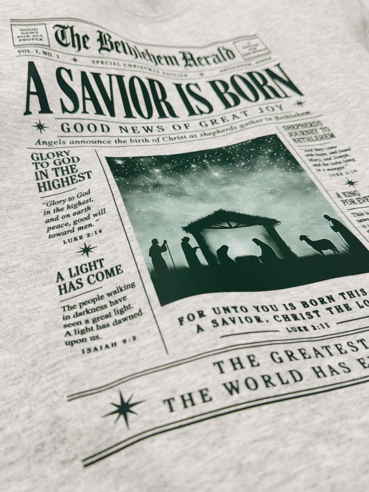 Bethlehem Herald  | Crewneck  Sweatshirt