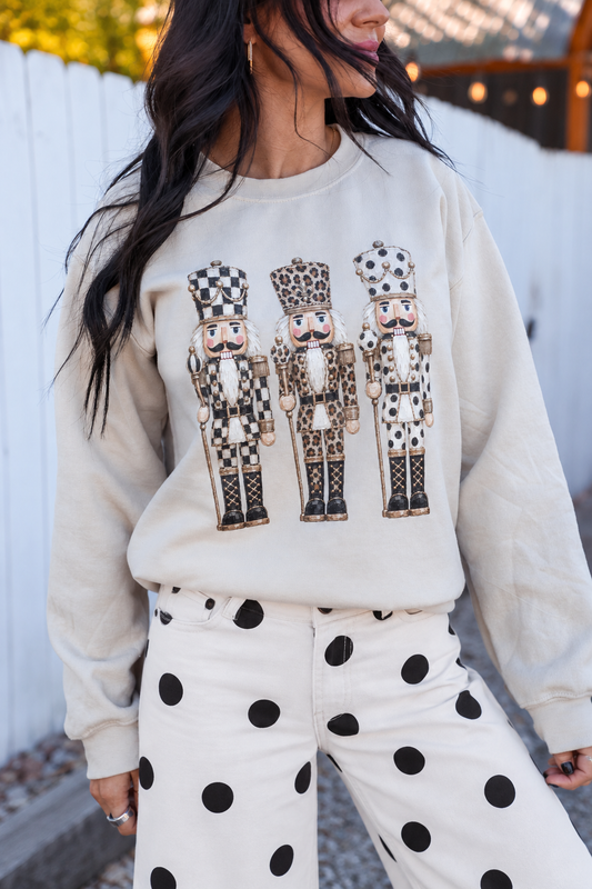 Nutcracker Trio | Crewneck Sweatshirt