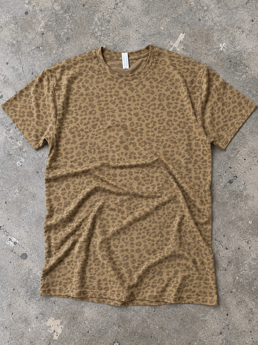 Leopard short sleeve tee