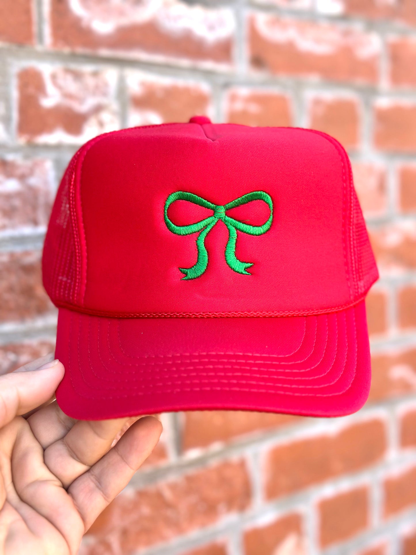 Bow | Embroidered | Trucker Hat
