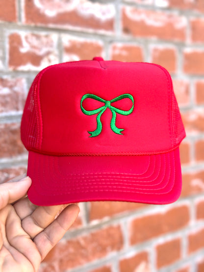 Bow | Embroidered | Trucker Hat