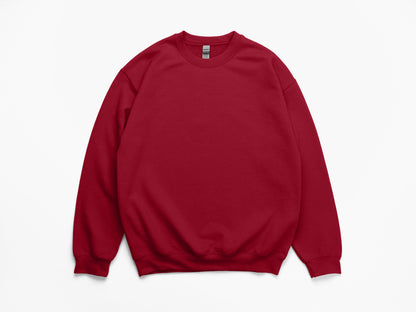 Custom 3D Puff Embroidered Mascot Sweatshirt