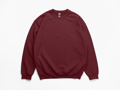 Custom 3D Puff Embroidered Mascot Sweatshirt