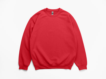 Custom 3D Puff Embroidered Mascot Sweatshirt