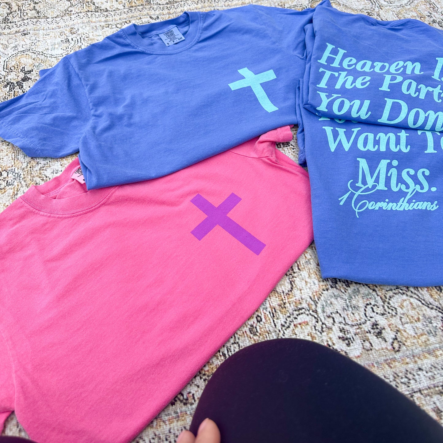 Heaven | Flo Blue | Short Sleeve