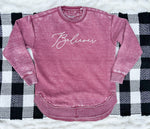 Load image into Gallery viewer, Believer | Vintage Crimson | Vintage Fleece
