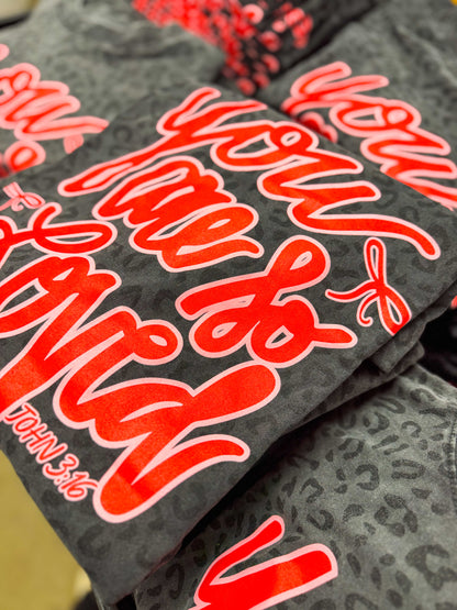 So Loved | Black Leopard |  Short Sleeve