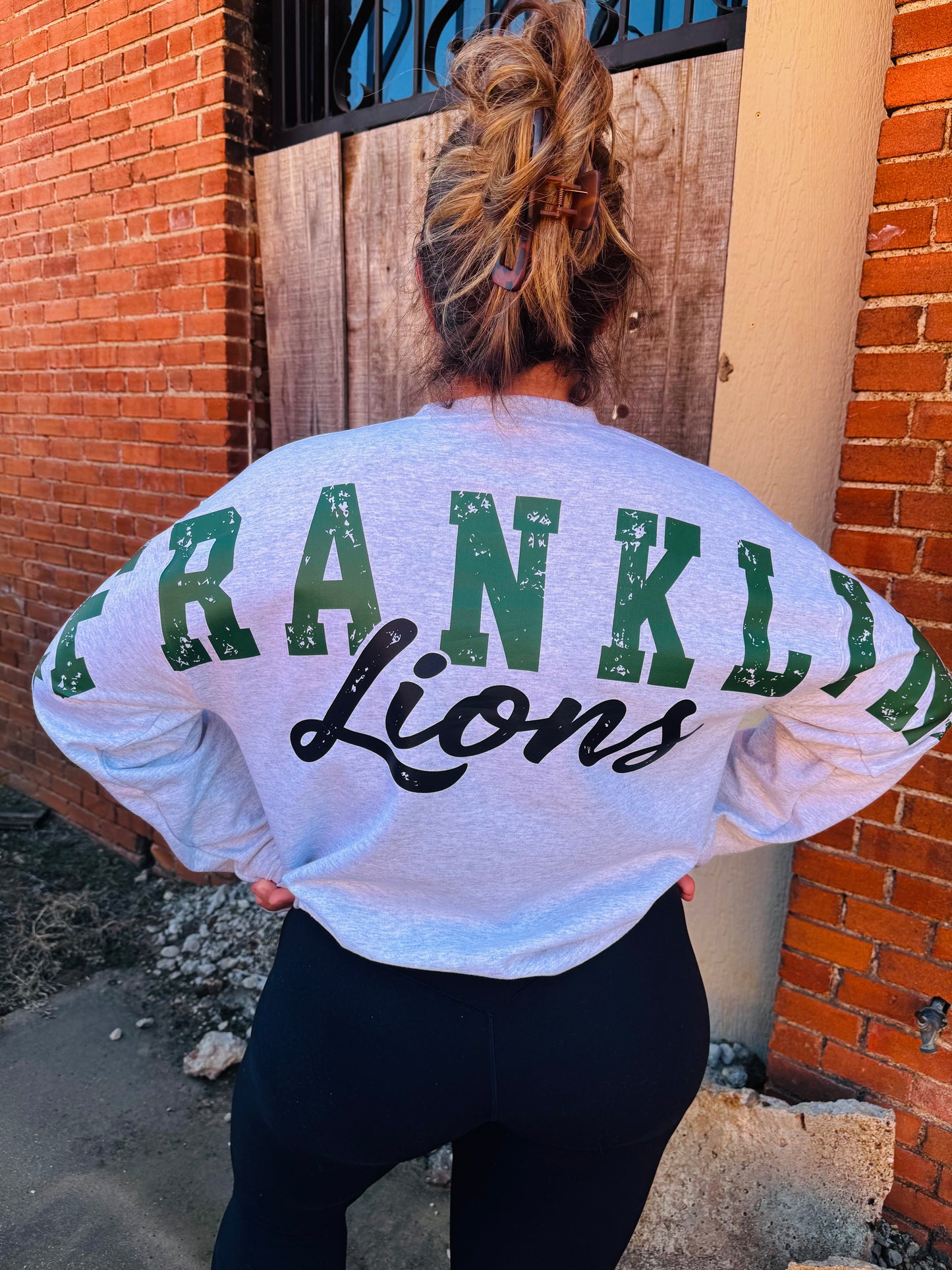 Franklin Lions | Varsity | Ash Sweatshirt