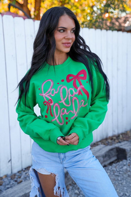 Fa La La La  | Crewneck Sweatshirt