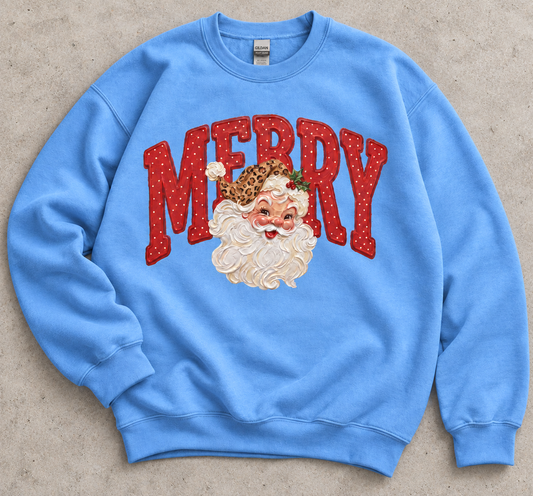 Merry Santa | Crewneck Sweatshirt