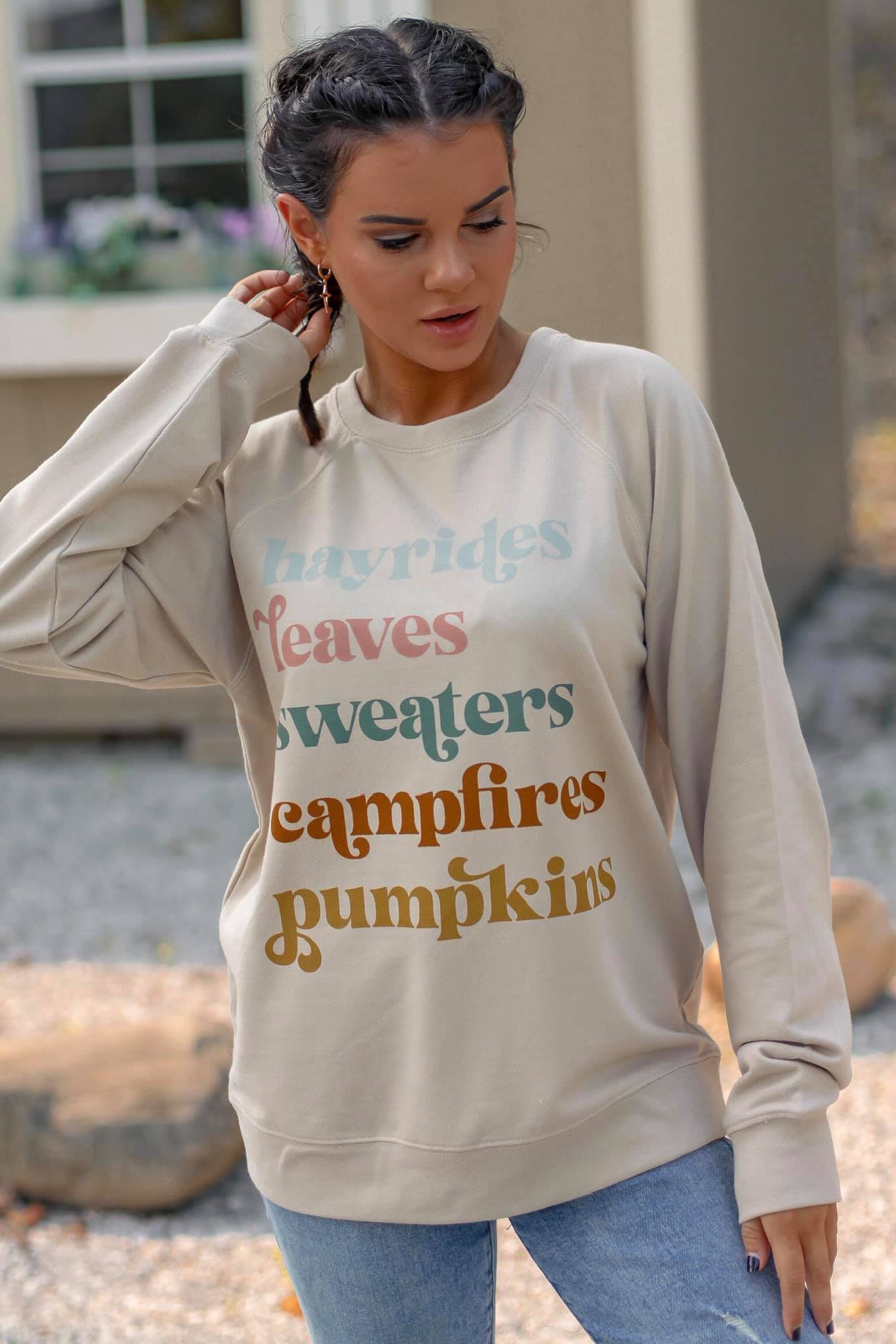 Fall List | Sand | Sweater