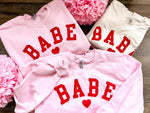 Load image into Gallery viewer, BABE | Light Pink | Sweatshirt
