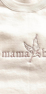 Load image into Gallery viewer, Mama Bird | Sand | Embroidered Sweatshirt
