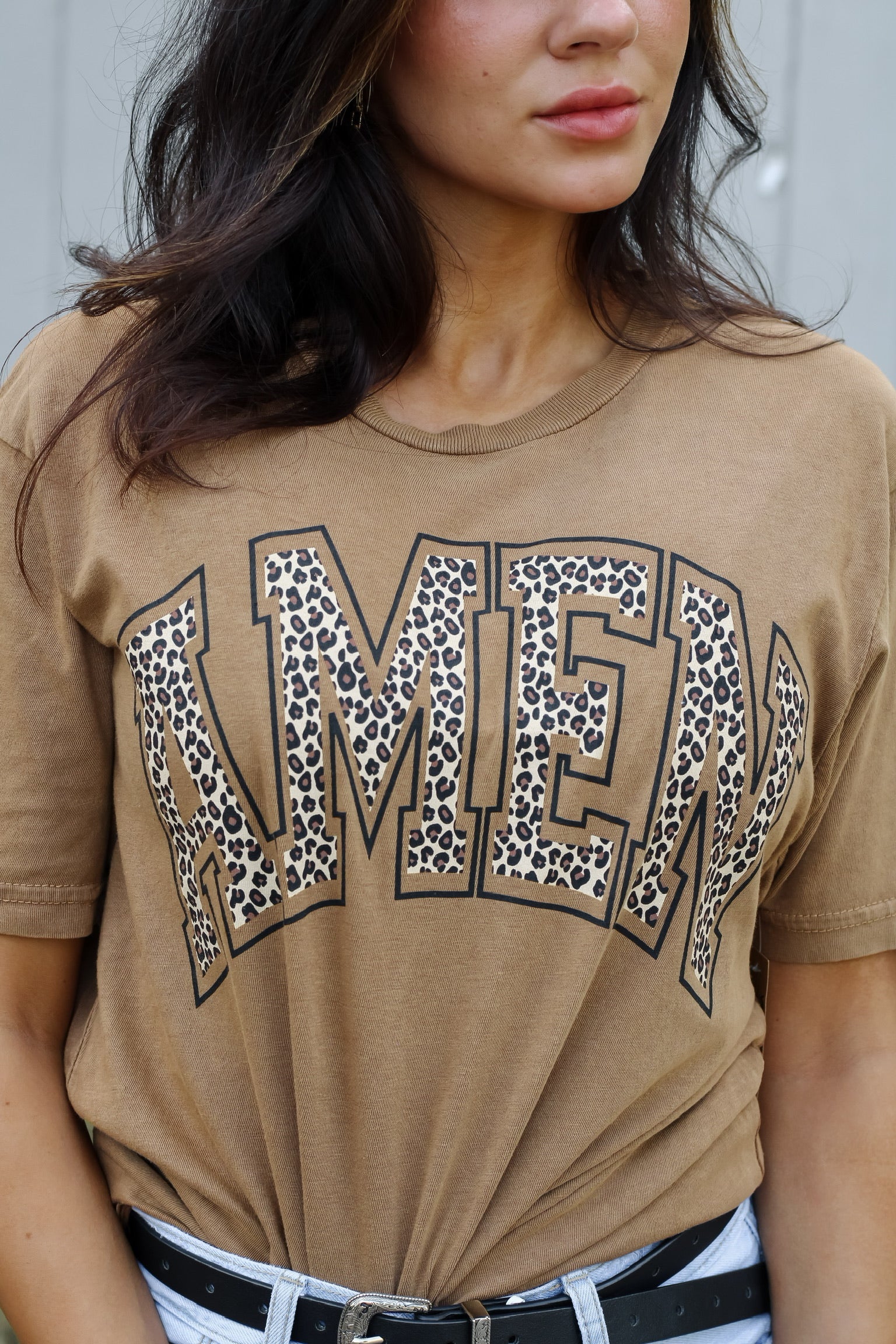 Amen | Camel | Short Sleeve Tee