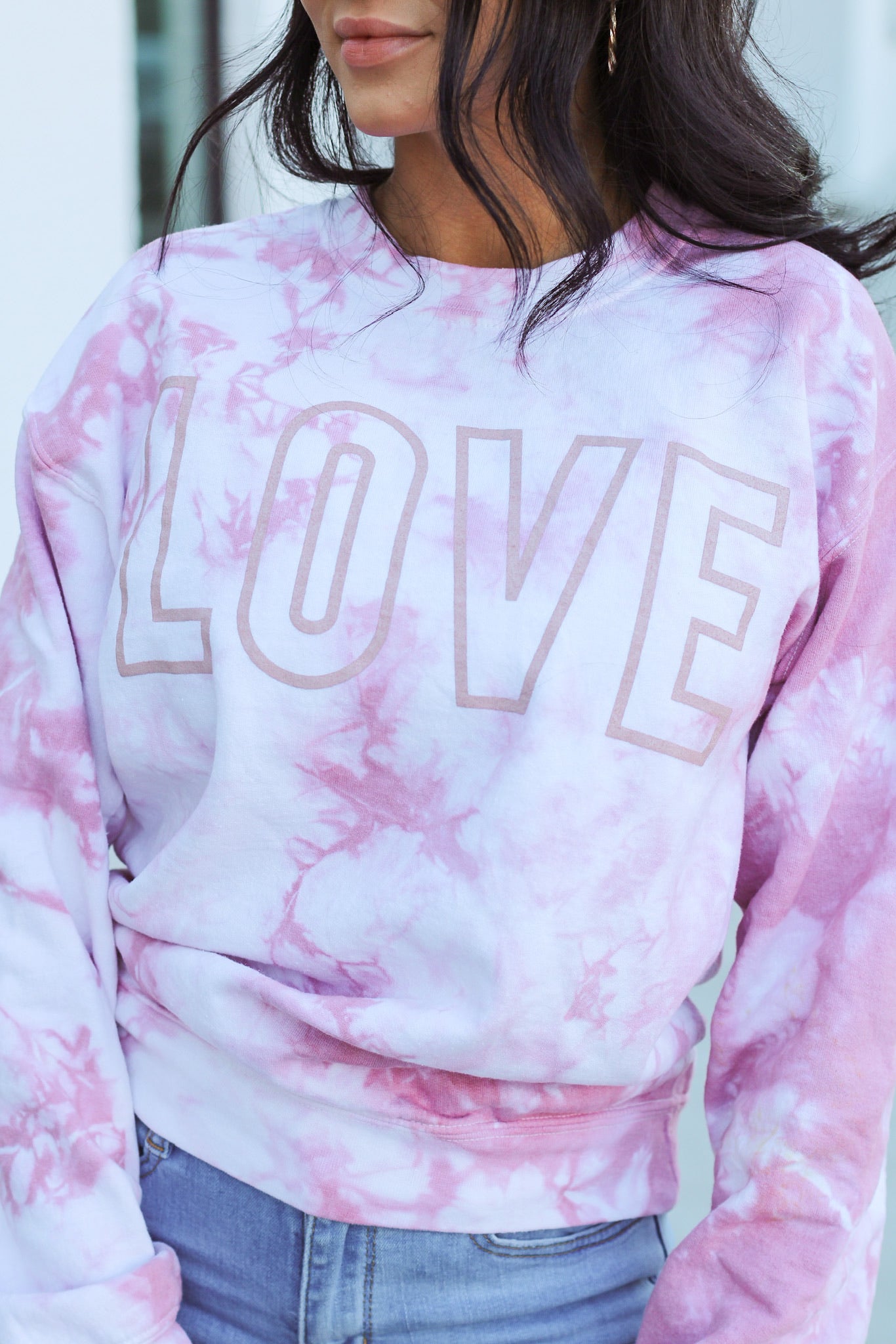 Love | Rose | Sweatshirt – Small Town Society Love | Rose | Sweatshirt – Small Town Society