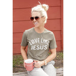 Load image into Gallery viewer, Love Like Jesus  | Olive Green
